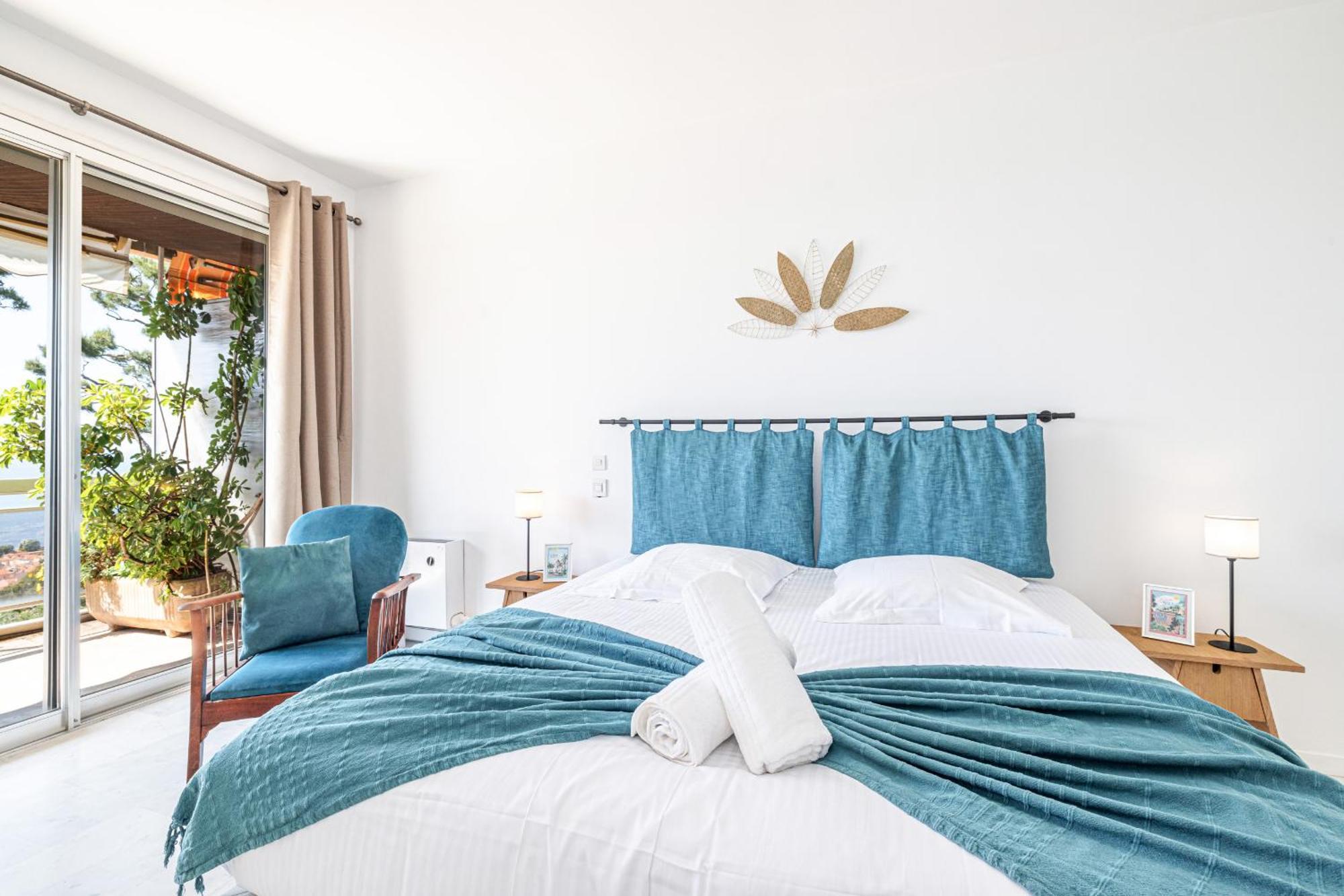 Extraordinary Sea View - 1 Bdr With Ac Διαμέρισμα Βιλφράνς-συρ-Μερ Εξωτερικό φωτογραφία